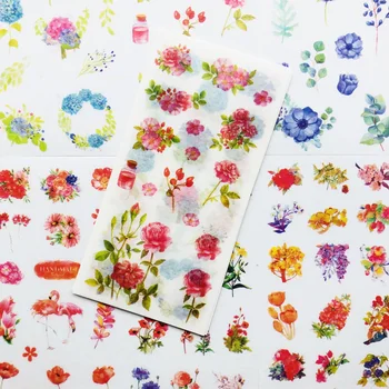 6 Sheets/Pack Flowers Garden Paper Stickers Decorative Album Diary Hand Account Decor
6 Sheets/Pack Flowers Garden Paper Stickers Decorative Album Diary Hand Account Decor