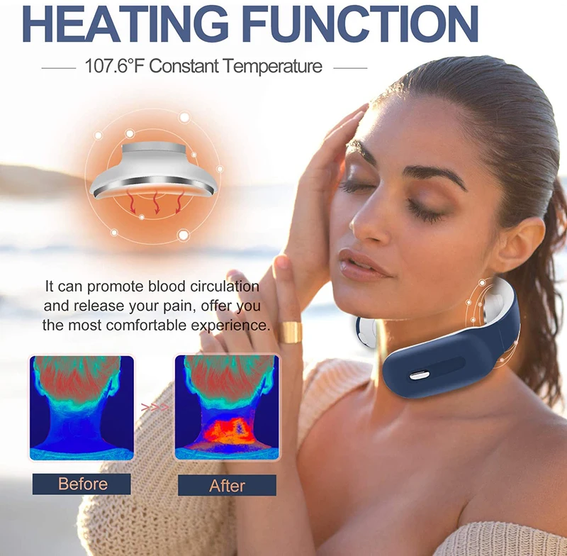 Best Smart Electric Neck And Shoulder Massager - Pain Relief