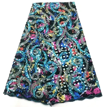 Heavy Blue High Quality latest African Lace 2019 Multi Color Fabric Flower French Velvet Lace Fabric With Sequin For Party Dress
Heavy Blue High Quality latest African Lace 2019 Multi Color Fabric Flower French Velvet Lace Fabric With Sequin For Party Dress