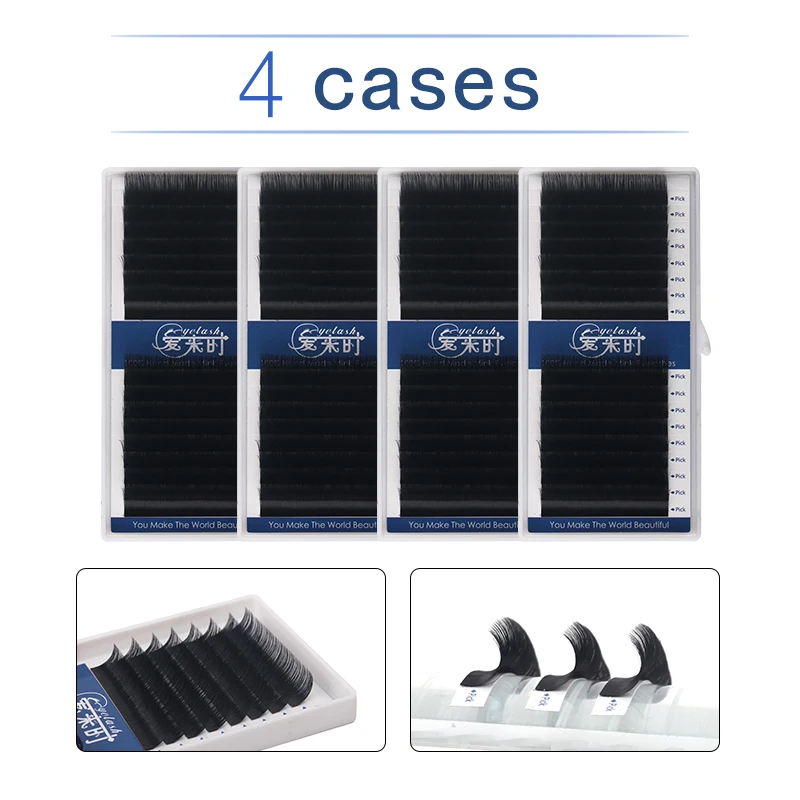 4 case Individual Eyelashes Extension Natural Eyelash Extension Silk Volume Cilios Lashes Faux Mink Eyelash Makeup Free Shipping
4 case Individual Eyelashes Extension Natural Eyelash Extension Silk Volume Cilios Lashes Faux Mink Eyelash Makeup Free Shipping