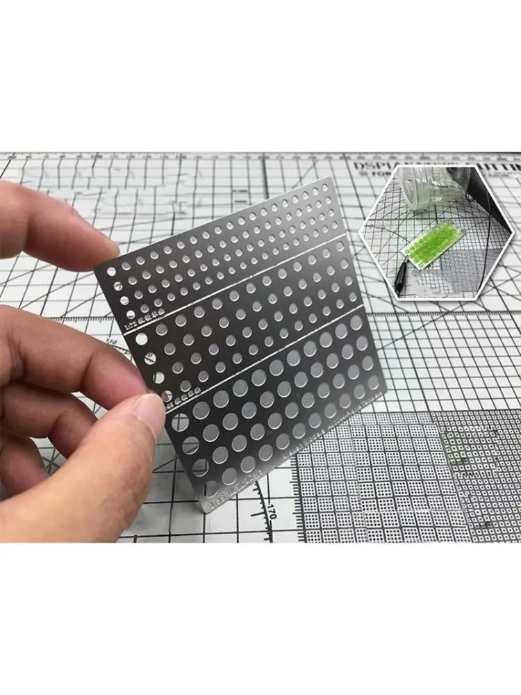 1:72/1:48/1:35 Scale Static Grass Planting Template Tool for Flock Applicator X4YE
1:72/1:48/1:35 Scale Static Grass Planting Template Tool for Flock Applicator X4YE