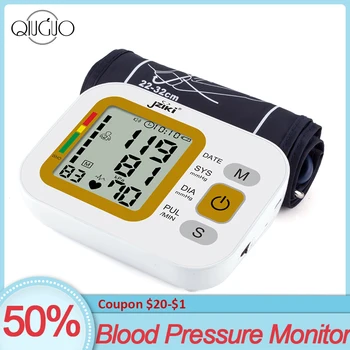 Digital Upper Arm Blood Pressure Monitor Voice Heart Beat Rate Pulse Meter Sphygmomanometer Tonometer Medical Equipment
Digital Upper Arm Blood Pressure Monitor Voice Heart Beat Rate Pulse Meter Sphygmomanometer Tonometer Medical Equipment