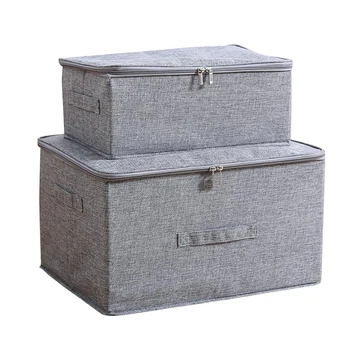 AA Foldable Storage Box, Storage Boxes with Lids and Zipper, Clothes Storage Organizers
AA Foldable Storage Box, Storage Boxes with Lids and Zipper, Clothes Storage Organizers