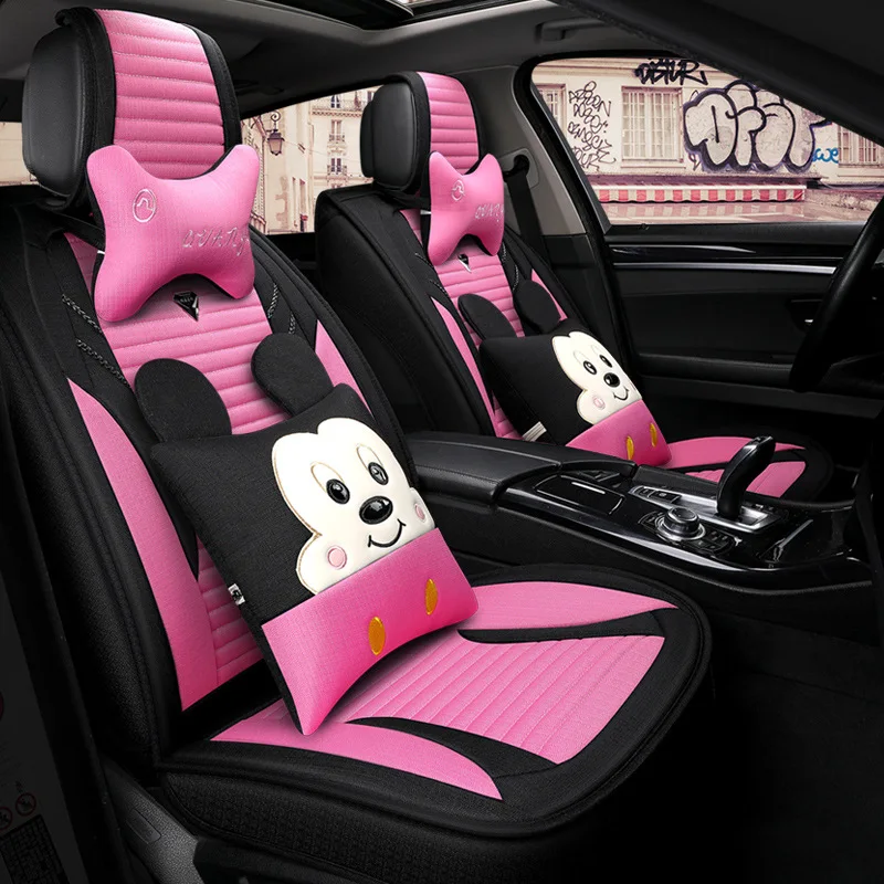 New Style Automobile Seat Cushion Four Seasons General All Edges Included Cartoon Fabric Only Cute Men And Women Flax New All Ed
New Style Automobile Seat Cushion Four Seasons General All Edges Included Cartoon Fabric Only Cute Men And Women Flax New All Ed