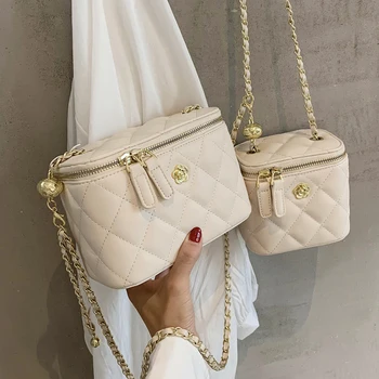 Lattice Square Mini Box bag 2020 Fashion New High quality PU Leather Women's Designer Handbag Chain Shoulder Messenger Bag
Lattice Square Mini Box bag 2020 Fashion New High quality PU Leather Women's Designer Handbag Chain Shoulder Messenger Bag