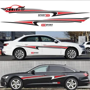 2Pcs Universal Vinyl Wrap Car Stickers For All Car Racing Body Side Door Stripe Decals Hood Sticker Car Accessories
2Pcs Universal Vinyl Wrap Car Stickers For All Car Racing Body Side Door Stripe Decals Hood Sticker Car Accessories