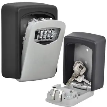 Key Lock Box Outdoor Extra Large Key Safe Box with Master Key 4-Digit Combination Wall Mounted Key Storage Lock Box(024)
Key Lock Box Outdoor Extra Large Key Safe Box with Master Key 4-Digit Combination Wall Mounted Key Storage Lock Box(024)