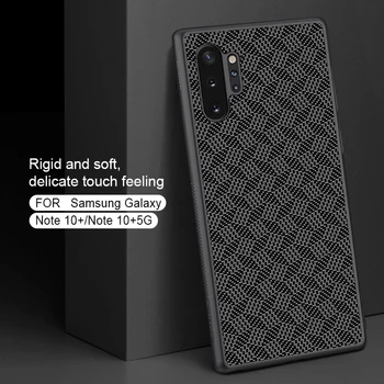 For Samsung Galaxy Note10 Note Plus Pro Case NILLKIN synthetic fiber Ultra Thin PC Hard + TPU Soft Back Cover phone Shell
For Samsung Galaxy Note10 Note Plus Pro Case NILLKIN synthetic fiber Ultra Thin PC Hard + TPU Soft Back Cover phone Shell