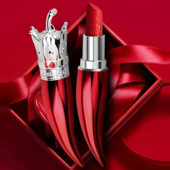 momo queen Small Chili Lipstick Varved Moisturizing Moisturizing Does Not Fade Non-stick Cup Waterproof Hyuna Color Lipstick
momo queen Small Chili Lipstick Varved Moisturizing Moisturizing Does Not Fade Non-stick Cup Waterproof Hyuna Color Lipstick