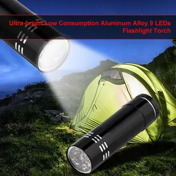 Home 9 LED Flashlight Ultra-bright Low Power Consumption Portable Mini Flashlight Torch Lamp Camp Light Lamp For Camping Outdoor
Home 9 LED Flashlight Ultra-bright Low Power Consumption Portable Mini Flashlight Torch Lamp Camp Light Lamp For Camping Outdoor