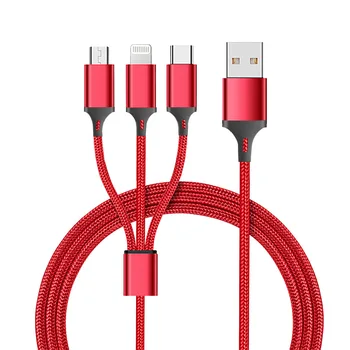 Data Cable, One For Three Charging, Suitable For Type-c Android Mobile Phone, Three In One Car Fast Charging Data Cable
Data Cable, One For Three Charging, Suitable For Type-c Android Mobile Phone, Three In One Car Fast Charging Data Cable
