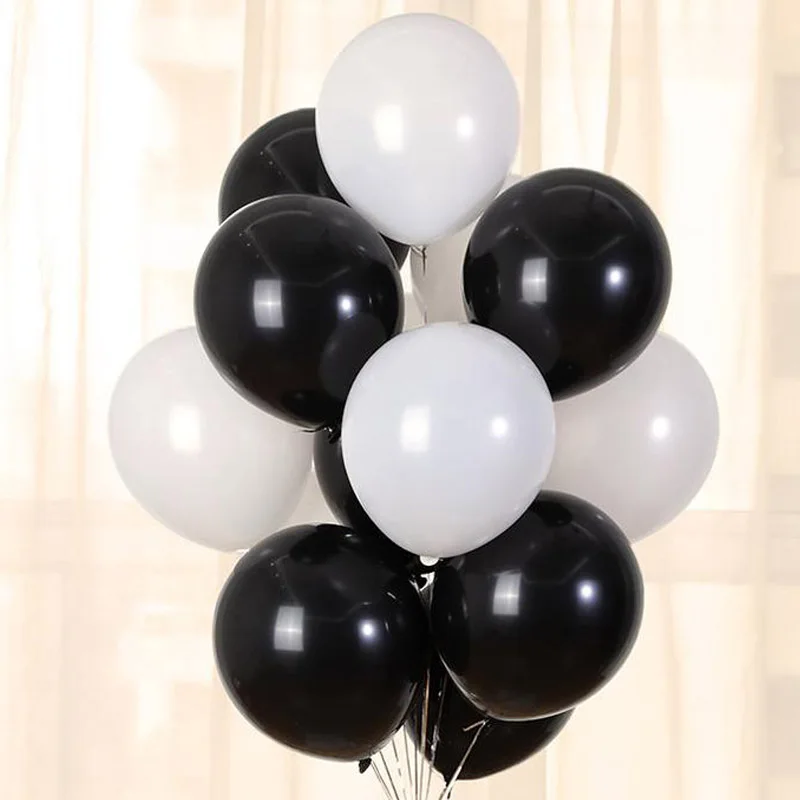 10pcs 5'' 10'' 12'' Latex Black White Balloons Rose Gold Confetti Birthday Party Decorations Ballon Wedding Decoration Supplies 
10pcs 5'' 10'' 12'' Latex Black White Balloons Rose Gold Confetti Birthday Party Decorations Ballon Wedding Decoration Supplies