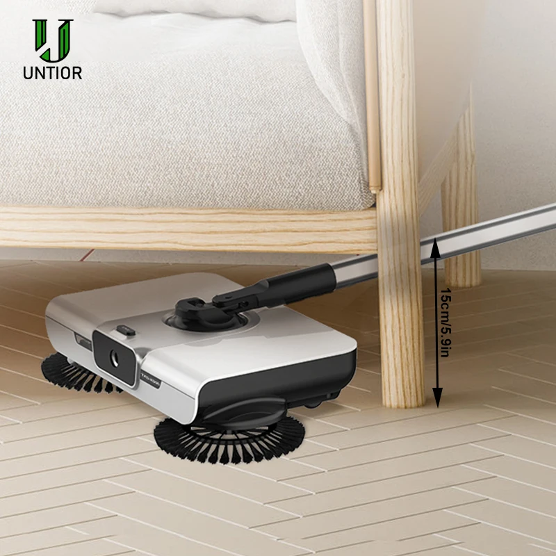 UNTIOR Hand Push Broom Dustpan Set Front Searchlight Easy Cleaning Floor Mopping and Sweeping Integration Household Robot Broom
UNTIOR Hand Push Broom Dustpan Set Front Searchlight Easy Cleaning Floor Mopping and Sweeping Integration Household Robot Broom