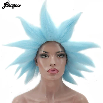 Ebingoo Hair Cap+High Temperature Fiber Rick Sanchez Short Layered Blue Synthetic Cospaly Wig For Halloween Party
Ebingoo Hair Cap+High Temperature Fiber Rick Sanchez Short Layered Blue Synthetic Cospaly Wig For Halloween Party