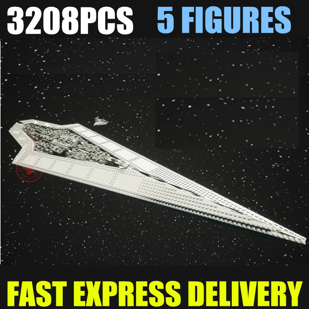New Execytor Super Destroyer Model Building Kit Block Bricks Fit Legoings Star Wars Boy Toys Gift Kid Birthday 10221 Christmas
New Execytor Super Destroyer Model Building Kit Block Bricks Fit Legoings Star Wars Boy Toys Gift Kid Birthday 10221 Christmas