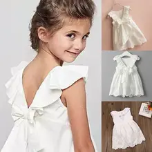 toddler white sundress