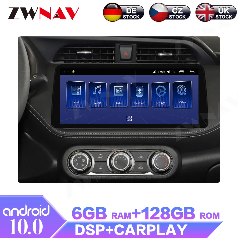 12.3" Android 6 +128G For Nissan KIcks 2017 2018+ Car Multimedia Player Radio GPS Navigation Stereo Carplay WiFi 4G Touch Screen
12.3" Android 6 +128G For Nissan KIcks 2017 2018+ Car Multimedia Player Radio GPS Navigation Stereo Carplay WiFi 4G Touch Screen