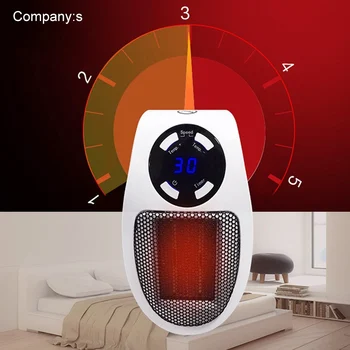 1 PC Mini Plug-in Warmer With Timer Electric Wall Heater for Indoor Heating Any Place Adjustable Thermostat Overheat Protection
1 PC Mini Plug-in Warmer With Timer Electric Wall Heater for Indoor Heating Any Place Adjustable Thermostat Overheat Protection