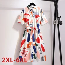 Summer Big size 6XL dress for Fat MM Woman Loose Solid Geometric Plus Size Female Clothing 6xl Chiffon Dress
Summer Big size 6XL dress for Fat MM Woman Loose Solid Geometric Plus Size Female Clothing 6xl Chiffon Dress
