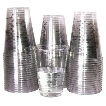 Disposable Measuring Cups for Resin 8oz Epoxy Resin Clear Plastic Measuring Cups 83XF
Disposable Measuring Cups for Resin 8oz Epoxy Resin Clear Plastic Measuring Cups 83XF