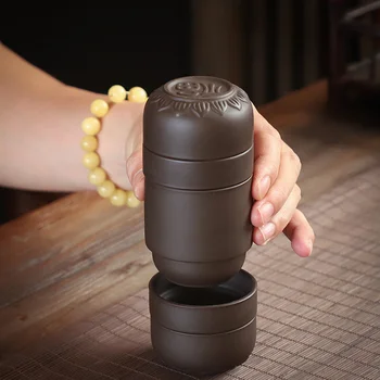 Portable Travel Tea Set Multi-purpose Teapot One Pot Four Cups Ceramic Tea Art Cup for Travel Camping (Stainless Steel Filter)
Portable Travel Tea Set Multi-purpose Teapot One Pot Four Cups Ceramic Tea Art Cup for Travel Camping (Stainless Steel Filter)