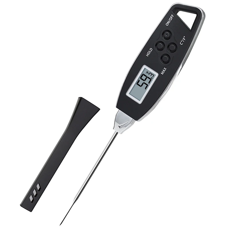 Digital Thermometer Instant Read Meat Thermometer For Grilling Waterproof With Long Probe Wether Station
Digital Thermometer Instant Read Meat Thermometer For Grilling Waterproof With Long Probe Wether Station