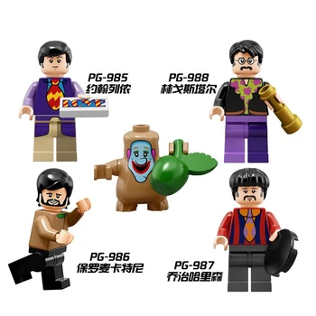 4+1Pcs/Set The Beatles Series John Lennon Paul McCartney Compatible LEGO Figures Toys For Children Gifts 
4+1Pcs/Set The Beatles Series John Lennon Paul McCartney Compatible LEGO Figures Toys For Children Gifts