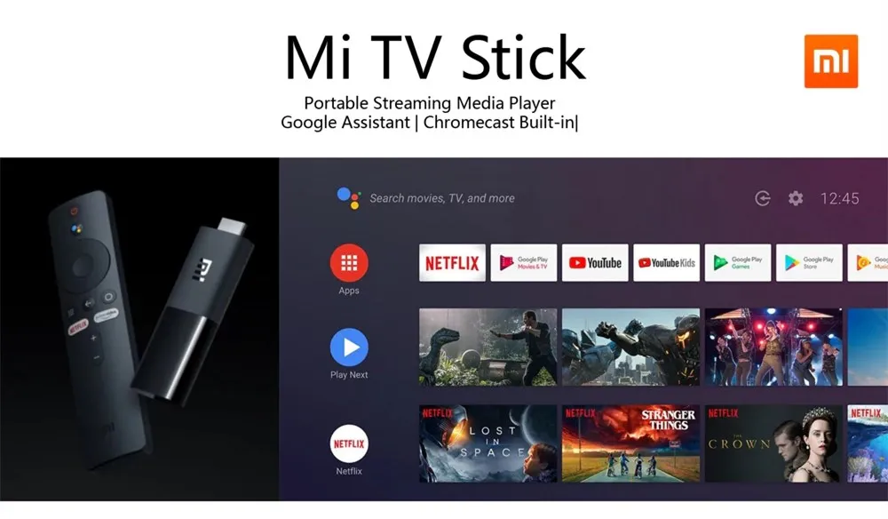 Медиаприставка Xiaomi Mi Tv Stick 2k