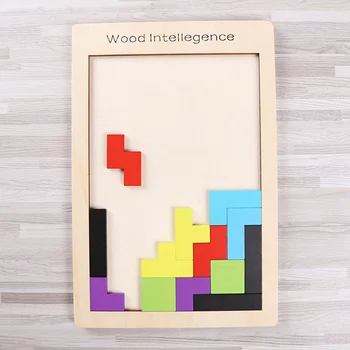 Baby Wooden Tetris Puzzles Toys Colorful Jigsaw Board Kids Children Imagination Intellectual Educational Toys For Children Gift
Baby Wooden Tetris Puzzles Toys Colorful Jigsaw Board Kids Children Imagination Intellectual Educational Toys For Children Gift
