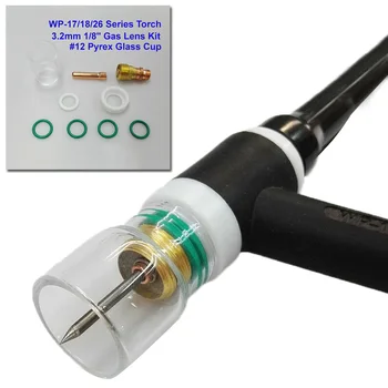 9pcs Kit For WP-17/18/26 TIG Welding Torch Stubby Gas Lens 12 Heat Glass Cup Kit Replacment Tool Parts
9pcs Kit For WP-17/18/26 TIG Welding Torch Stubby Gas Lens 12 Heat Glass Cup Kit Replacment Tool Parts