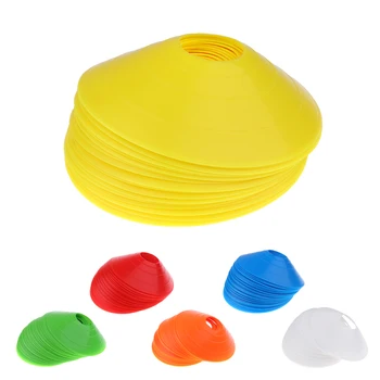 25 Pieces/Pack Sport Soccer Mini Disc Cones Boundary Marker Saucer Agility Training Bright Colors
25 Pieces/Pack Sport Soccer Mini Disc Cones Boundary Marker Saucer Agility Training Bright Colors