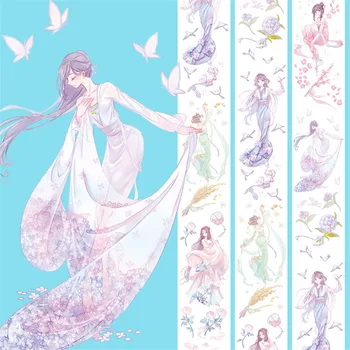 Poet Of Spring Girls PET Washi Tapes Bullet Journal Masking Tape Adhesive Tape DIY Scrapbooking Washi Stickers
Poet Of Spring Girls PET Washi Tapes Bullet Journal Masking Tape Adhesive Tape DIY Scrapbooking Washi Stickers