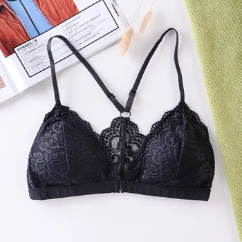Breathable Padded Lingeries Underwear Front Buckle Bra Women Bras Sexy Lace Tube Tops
Breathable Padded Lingeries Underwear Front Buckle Bra Women Bras Sexy Lace Tube Tops