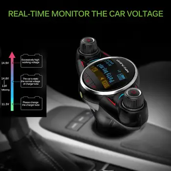 Hot Onever 1.3 inch LCD Screen FM Transmitter Hands Free Car Kit Car Mp3 Player FM Modulator Bluetooth 2.1A Double USB Charger
Hot Onever 1.3 inch LCD Screen FM Transmitter Hands Free Car Kit Car Mp3 Player FM Modulator Bluetooth 2.1A Double USB Charger
