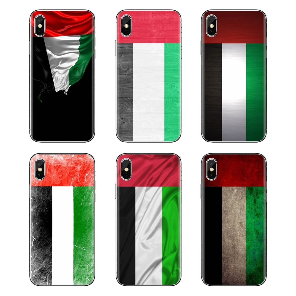 Soft Silicone Case For Xiaomi Mi4 Mi5 Mi5S Mi6 Mi A1 A2 5X 6X 8 9 Lite SE Pro Max Mix 2 3 2S United Arab Emirates Flag Banner |
