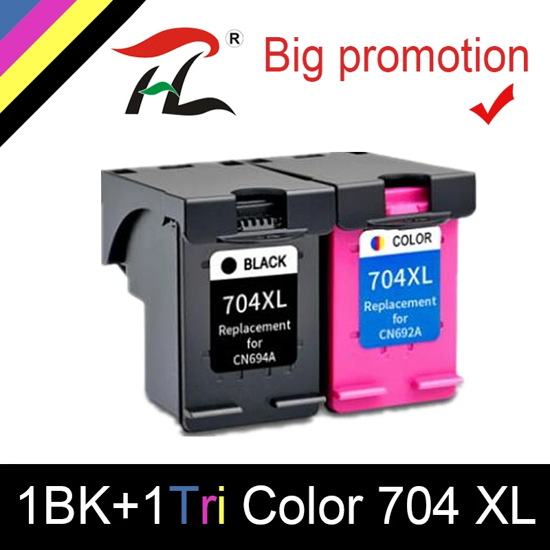 HTL Remanufactured 704XL Ink Cartridges For HP704 XL Deskjet 2010 2060 D2060 D2010 K110A K010A Inkjet Printer
HTL Remanufactured 704XL Ink Cartridges For HP704 XL Deskjet 2010 2060 D2060 D2010 K110A K010A Inkjet Printer