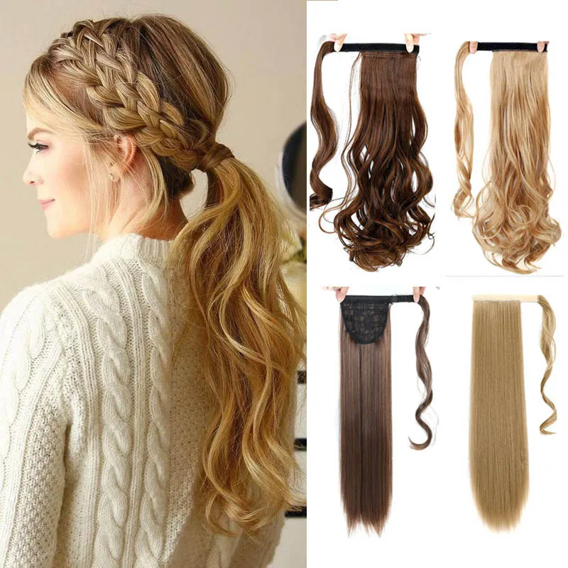 MSTN 16 Colors Available 24inch Long curly Straight Synthetic Drawstring Ponytail Clip in Extension Style High Temperatur Fiber
MSTN 16 Colors Available 24inch Long curly Straight Synthetic Drawstring Ponytail Clip in Extension Style High Temperatur Fiber