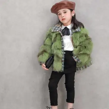 Luxury Children Fragrance Jackets Winter Natural Fox Fur Coat Warm Stitching Jackets For Girls Kids Genuine Fur Overcoat Y3618
Luxury Children Fragrance Jackets Winter Natural Fox Fur Coat Warm Stitching Jackets For Girls Kids Genuine Fur Overcoat Y3618