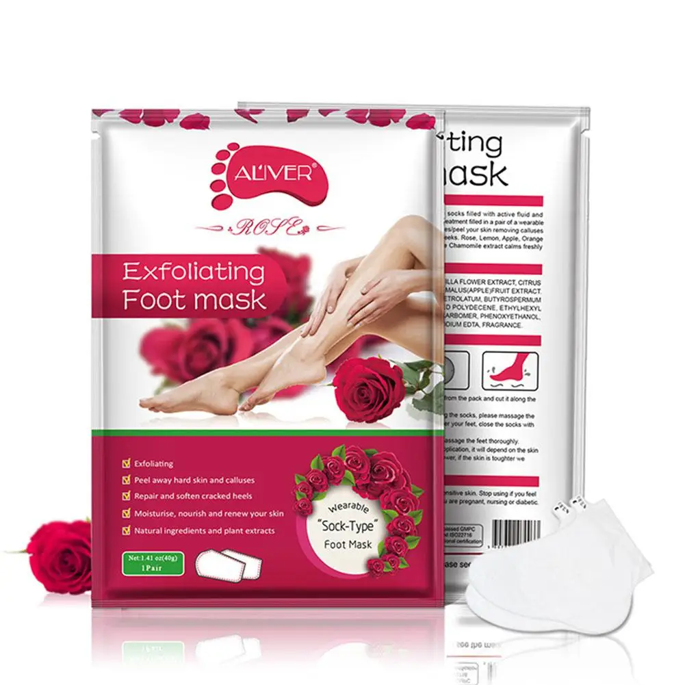 VIBRANT GLAMOUR 1 Pair Rose Moisturizing Foot Mask Exfoliating Whitening Skin Care Mask Foot Socks Care Mask
VIBRANT GLAMOUR 1 Pair Rose Moisturizing Foot Mask Exfoliating Whitening Skin Care Mask Foot Socks Care Mask