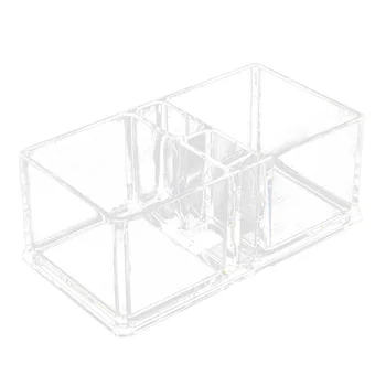 Acrylic Napkin Holder Transparent Storage Box Desktop Paper Tissue Organizer with Toothpick Grids (Middle Grids)
Acrylic Napkin Holder Transparent Storage Box Desktop Paper Tissue Organizer with Toothpick Grids (Middle Grids)