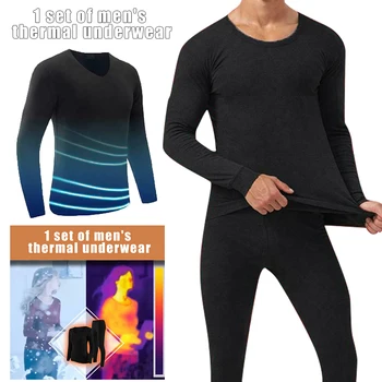 Newly Men Seamless Elastic Thermals Inner Wear Solid Color Warm Slim Underwear for Winter
Newly Men Seamless Elastic Thermals Inner Wear Solid Color Warm Slim Underwear for Winter