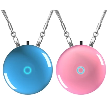 2 Pcs Fashionable Personal Wearable Necklace Type Hanging Neck Air Purifier Mini Portable Negative Ion Air Purifier
2 Pcs Fashionable Personal Wearable Necklace Type Hanging Neck Air Purifier Mini Portable Negative Ion Air Purifier