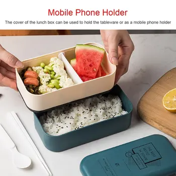2-layer Eco-friendly Bento Lunch Box Microwave Oven Hot Lunch Box Insulated Food Box With Compartment Japanese lunch Containers
2-layer Eco-friendly Bento Lunch Box Microwave Oven Hot Lunch Box Insulated Food Box With Compartment Japanese lunch Containers