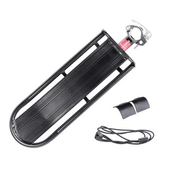 Bicycle Cargo Carrier Rear Luggage Alloy Rack Quick Release & Mount Seat Post Seatpost Bag Holder Stand for 20-29 inch bikes
Bicycle Cargo Carrier Rear Luggage Alloy Rack Quick Release & Mount Seat Post Seatpost Bag Holder Stand for 20-29 inch bikes