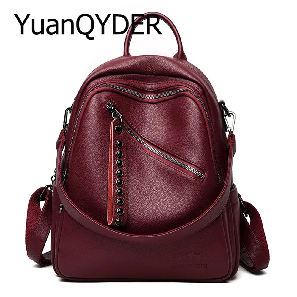 3 in 1 Women's Casual Backpacks Fashion Tassel Multi-Function Shoulder Bags Designer Ladies Leather Backpack Mochilas De Mujer
3 in 1 Women's Casual Backpacks Fashion Tassel Multi-Function Shoulder Bags Designer Ladies Leather Backpack Mochilas De Mujer
