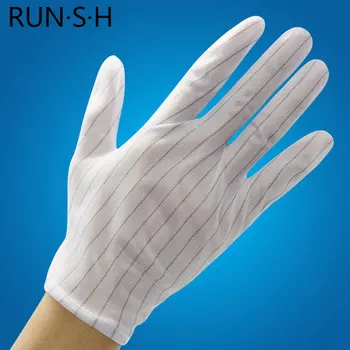 Anti-static Non-slip Work Dispensing Protection Gloves Factory Stripe Thicken Point Plastic Non-disposable Protection Gloves 
Anti-static Non-slip Work Dispensing Protection Gloves Factory Stripe Thicken Point Plastic Non-disposable Protection Gloves