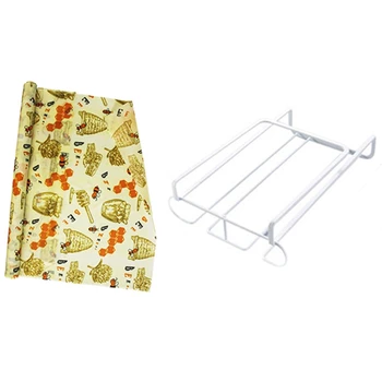 2 Pcs Kitchen Ware, Iron Red Wine Glass Frame Hanging Cup Holder & Beeswax Wrap Reusable Food Wrap Beeswax Washable
2 Pcs Kitchen Ware, Iron Red Wine Glass Frame Hanging Cup Holder & Beeswax Wrap Reusable Food Wrap Beeswax Washable