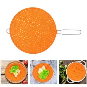 Kitchen Oil Splatter Silicone Guard Splatter Screen Oil Strainer Mesh Anti Spill Cooling Mat Cooking Tools For Home Restaurant
Kitchen Oil Splatter Silicone Guard Splatter Screen Oil Strainer Mesh Anti Spill Cooling Mat Cooking Tools For Home Restaurant