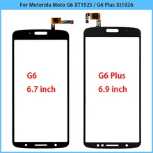 Écran tactile pour Motorola Moto G6 xt325/G6 Plus xte26, panneau de remplacement en verre avant LCD=