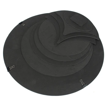 10 x Bass Snare Drums Mute Silencer Drumming Practice Pad Set Soundoff / Quiet Black
10 x Bass Snare Drums Mute Silencer Drumming Practice Pad Set Soundoff / Quiet Black